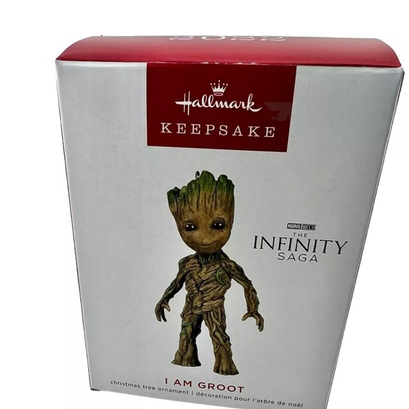 2022 Hallmark Keepsake I AM GROOT Ornament The Infinity Saga Marvel Studios - Picture 2 of 3